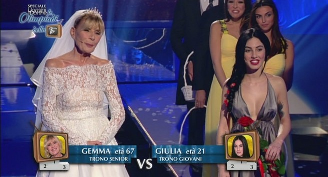 Uomini e donne serale, Gemma Galgani e Giulia De Lellis nel cast