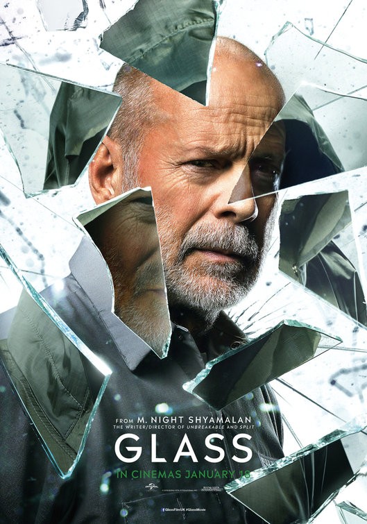 Glass: locandine ufficiali del film di M. Night Shyamalan