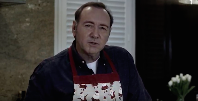 House of Cards, Kevin Spacey torna in video (e si difende con Frank Underwood)