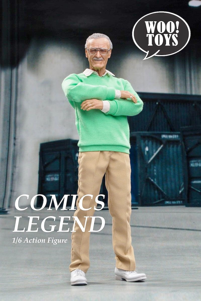 Stan Lee: nuova action figure “Woo Toys” della leggenda Marvel