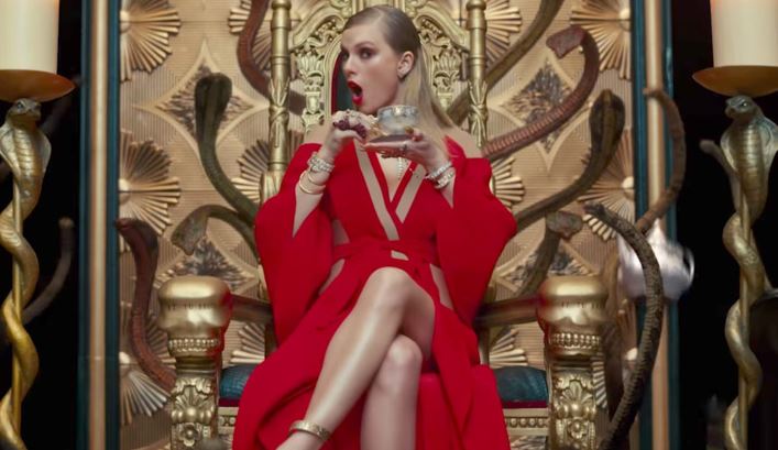 Taylor Swift, Look what you made me do: un miliardo di visualizzazioni su YouTube per il video