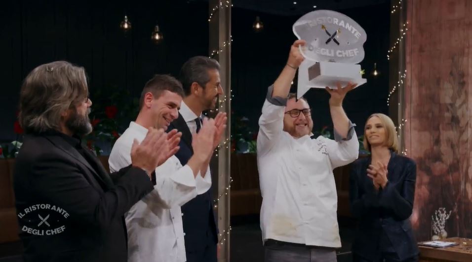 Il Ristorante degli Chef, Valter Di Cecco è il vincitore