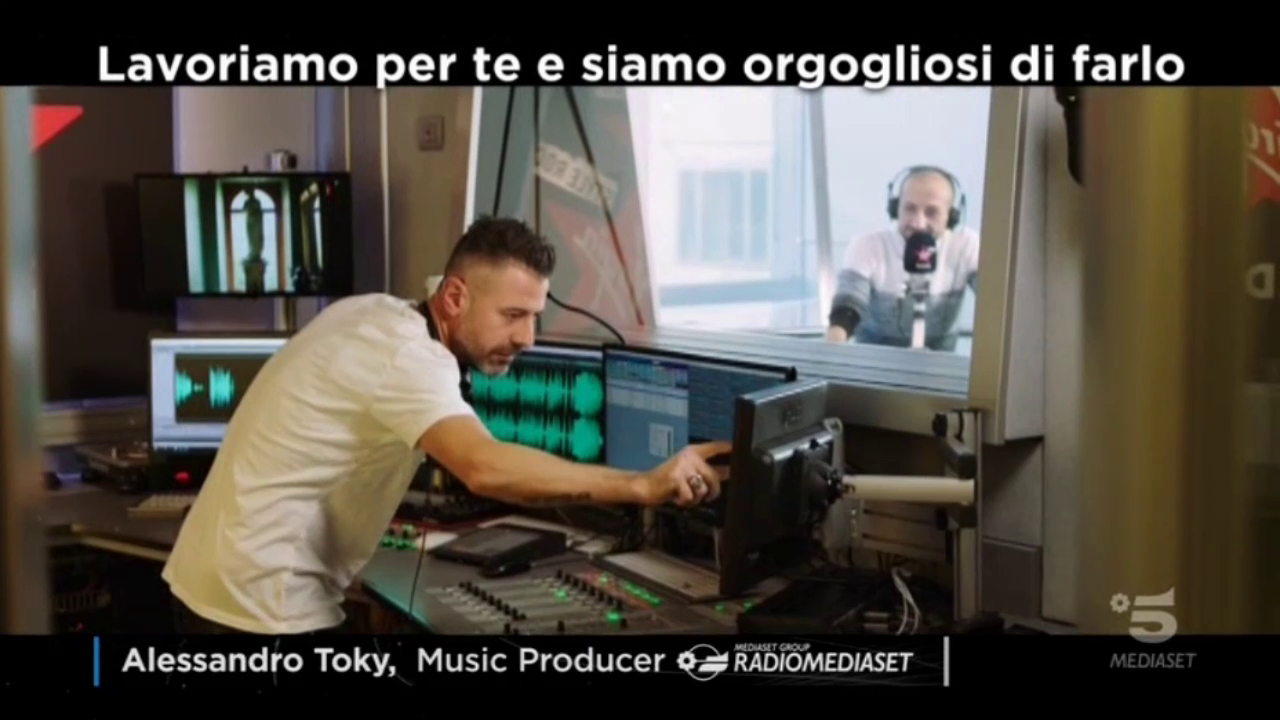 Spot Auguri Mediaset 2018 – Alessandro Toky