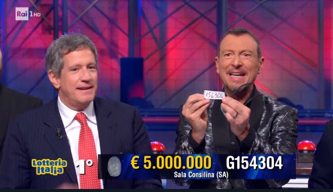 Soliti Ignoti Lotteria Italia 2019, i biglietti vincenti