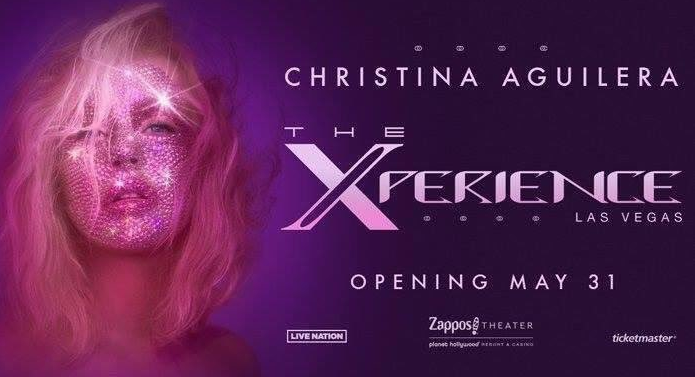 Christina Aguilera, The Xperience: residenza a Las Vegas dal 31 maggio 2019