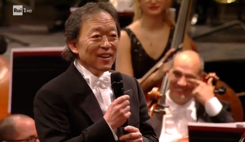 #CapodannoFenice 2019, l’irrituale discorso del maestro Chung e la classe di Mamma Rai