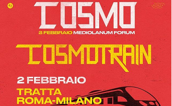 Cosmotram e Cosmotrain, due viaggi con protagonista Cosmo (in attesa del concerto del 2 febbraio 2019)