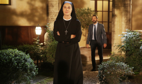 Elena Sofia Ricci a Blogo per Che Dio ci aiuti 5