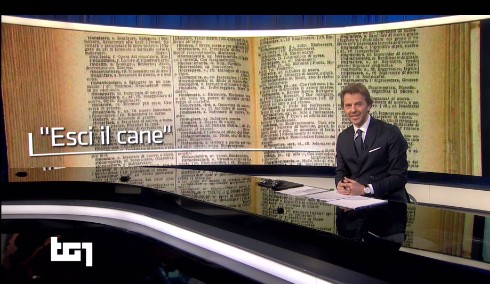 “Uscire il cane” non è corretto, ma neanche il Tg1 riesce a spiegarlo bene