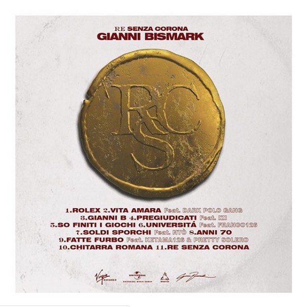 Gianni Bismark, Re senza corona è l’album d’esordio (Tracklist)