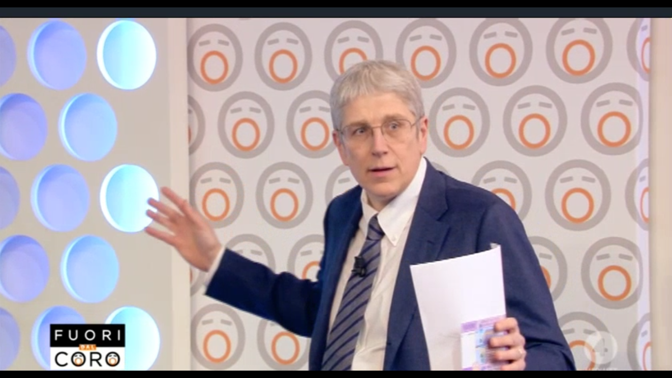 Fuori dal coro e la falsa partenza (con problemi tecnici). Giordano: “Non erano più abituati”