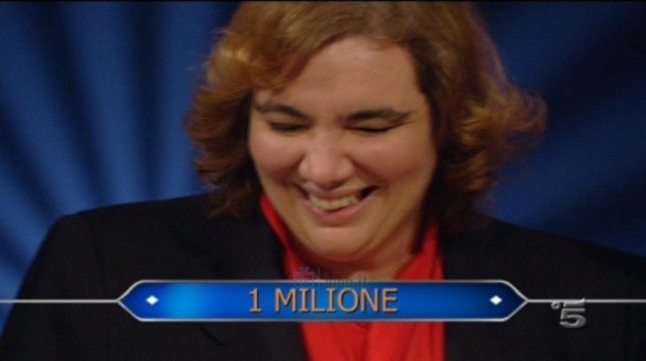È successo in TV – 27 gennaio 2011: Michela de Paoli vince 1 milione di euro a Chi vuol essere milionario