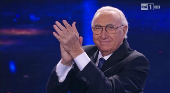 Sanremo 2019, Pippo Baudo alla seconda serata (Anteprima Blogo)