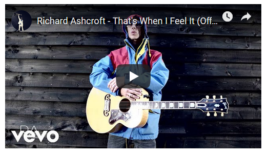 Richard Ashcroft, That’s When I Feel It: testo, traduzione e video ufficiale