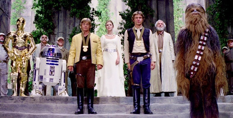 Star Wars: George Lucas fa chiarezza sulla mancata medaglia a Chewbacca