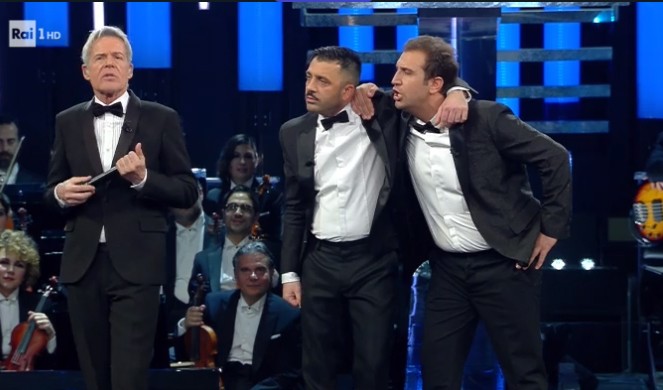 Sanremo 2019, Baglioni ‘addomestica’ Pio e Amedeo, che non sfuggono al format comico da Festival