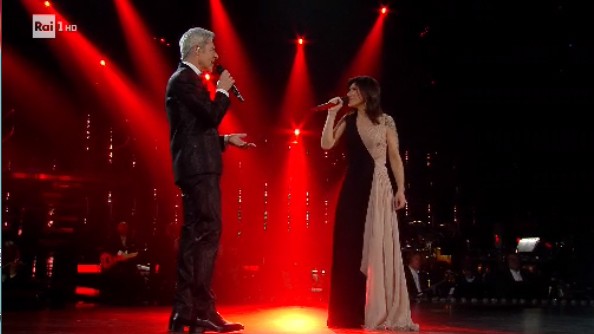 Sanremo 2019, Elisa e Claudio Baglioni cantano Tenco