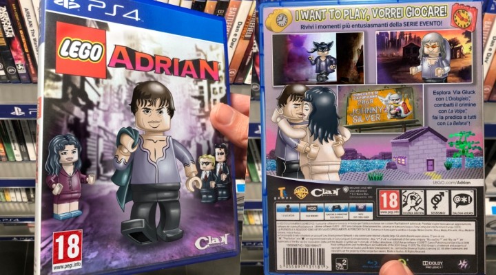 Adrian, la serie diventa un videogioco (fake) della serie LEGO