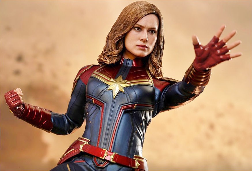 Captain Marvel: nuova action figure Hot Toys di Brie Larson