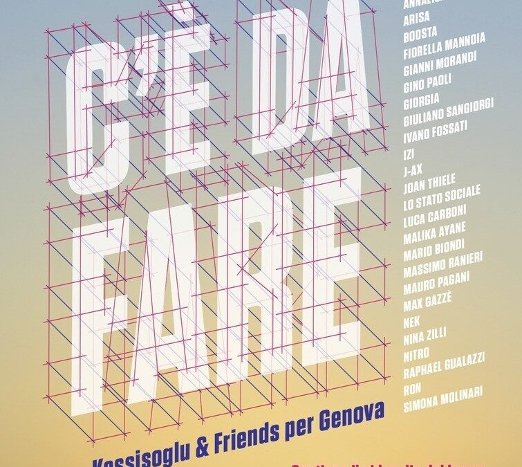 C’è Da Fare, la canzone di Kessisoglu e Friends per Genova: conferenza in diretta