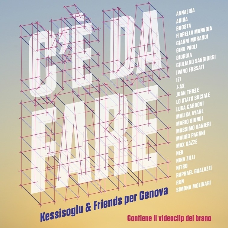 C’è Da Fare, la canzone di Kessisoglu e Friends per Genova: conferenza in diretta