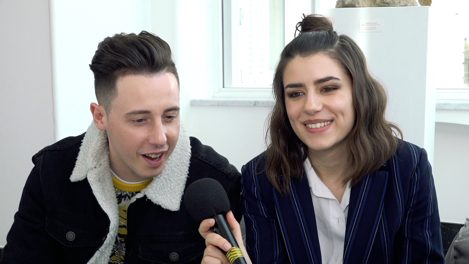 Sanremo 2019, Federica Carta e Shade a Blogo: “Senza farlo apposta è canzone terapeutica” (VIDEO)