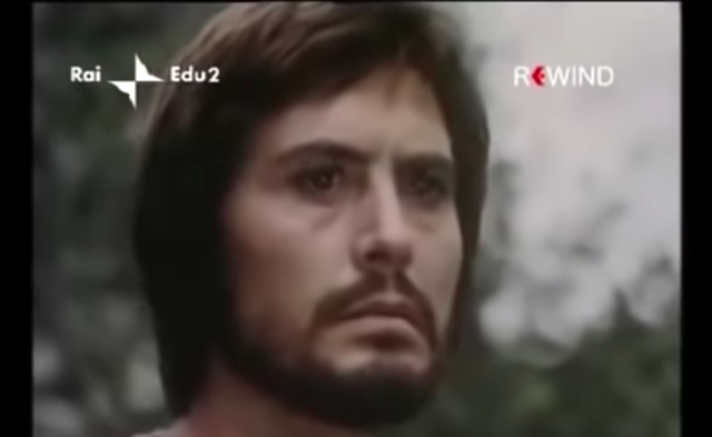 Giulio Brogi nell’Eneide di Franco Rossi
