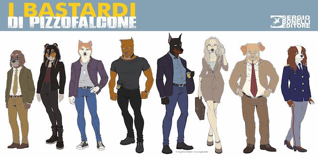 I Bastardi di Pizzofalcone, arriva il fumetto (con i protagonisti… cani)