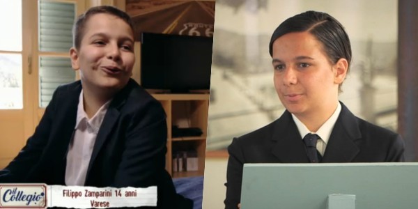 Il Collegio 2019, il ritorno di Filippo Zamparini: ecco com’è diventato