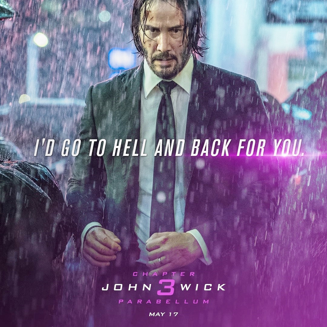 John Wick 3: nuovi poster per celebrare San Valentino