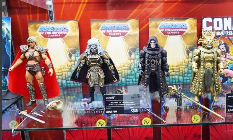 Masters of the Universe: rivelate le action figures del live-action “I dominatori dell’universo” del 1987