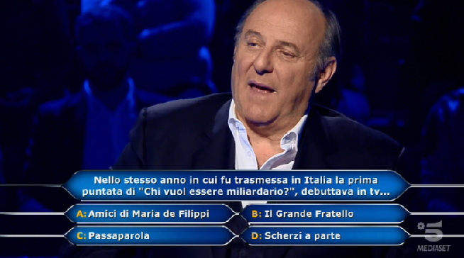 Chi vuol essere milionario? stasera su Canale 5, gli ascolti caleranno ancora?