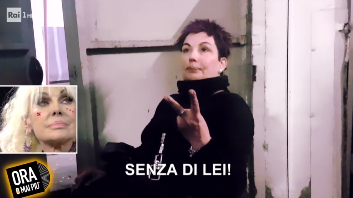 Ora o mai più, Donatella Milani contro Rettore: “Vorrei non cantare con lei”. La risposta: “Arrangiati” (video)