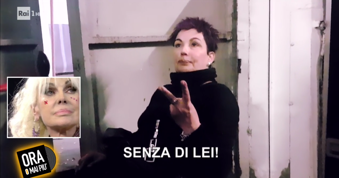Ora o mai più, Donatella Milani contro Rettore: “Vorrei non cantare con lei”. La risposta: “Arrangiati” (video)