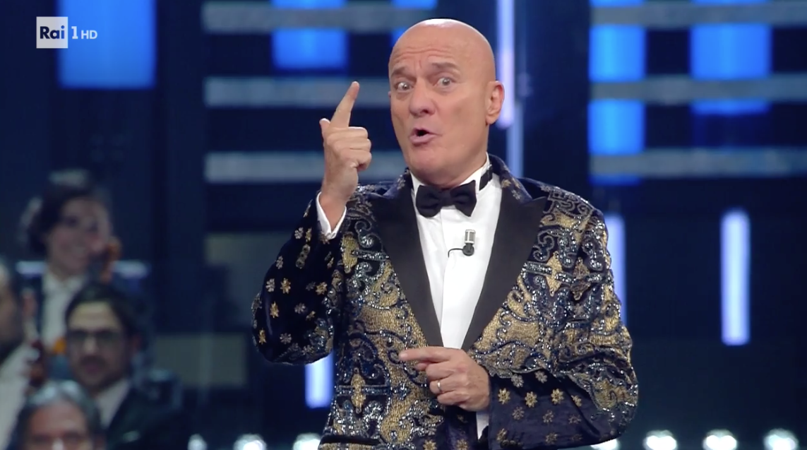 Sanremo 2019, Bisio difende Baglioni dalle polemiche sui migranti: “Vi rendete conto ora che fa politica?”