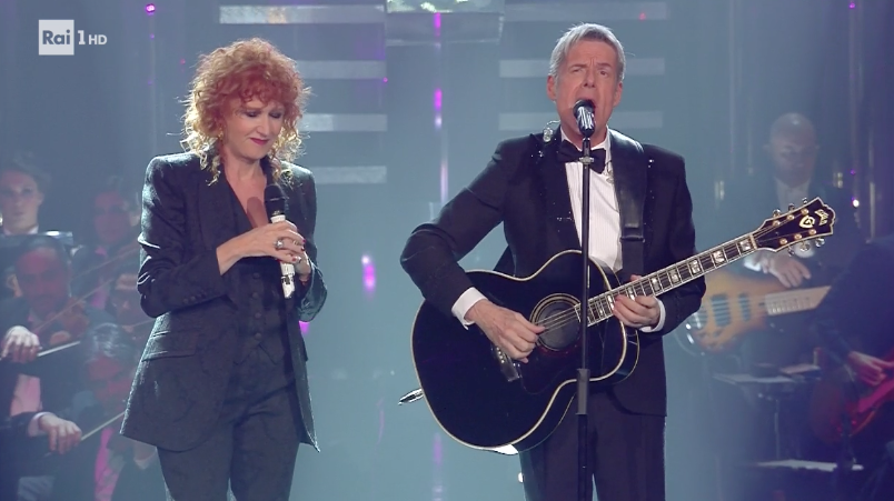 Sanremo 2019: Fiorella Mannoia in duetto con Claudio Baglioni