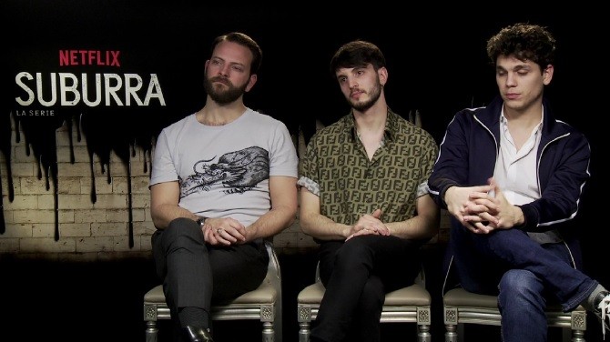 Suburra 2, l’intervista con Alessandro Borghi, Giacomo Ferrara ed Eduardo Valdarnini “quella volta a New York e Parigi…”
