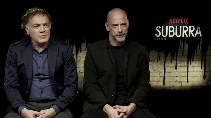Suburra 2, l’intervista a Francesco Acquaroli e Filippo Nigro: “Samurai è un re con i sudditi che vogliono scalzarlo” (Video)