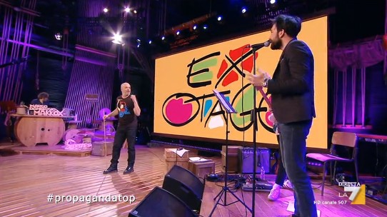 Gli Ex-Otago dicono Global Compact a Sanremo 2019