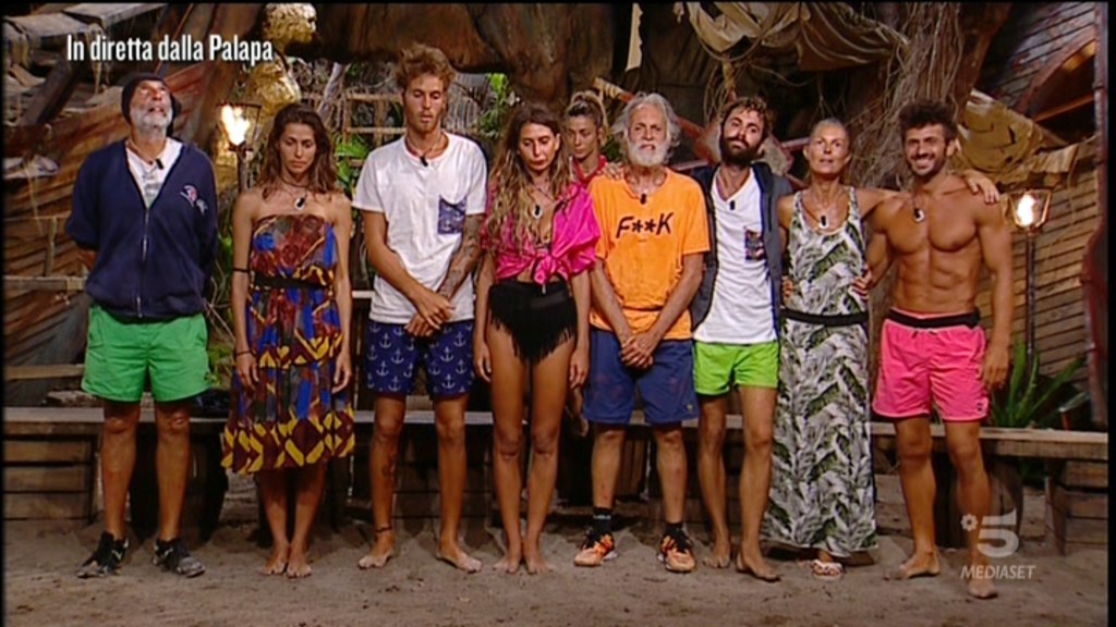 Isola dei Famosi 2019 nona puntata: eliminata Ariadna, nomimati Luca e Paolo
