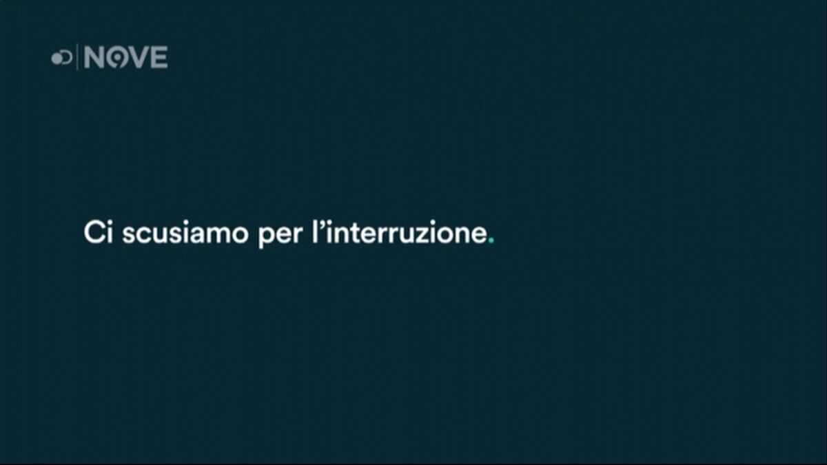 Nove, segnale saltato in gran parte d’Italia