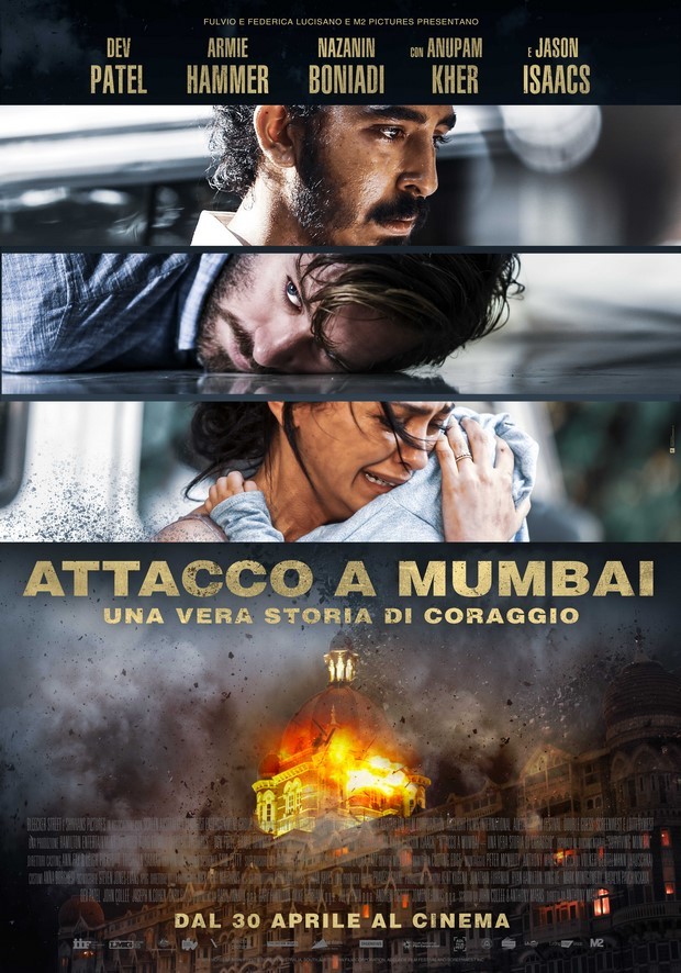 Attacco a Mumbai: poster e foto del film con Dev Patel
