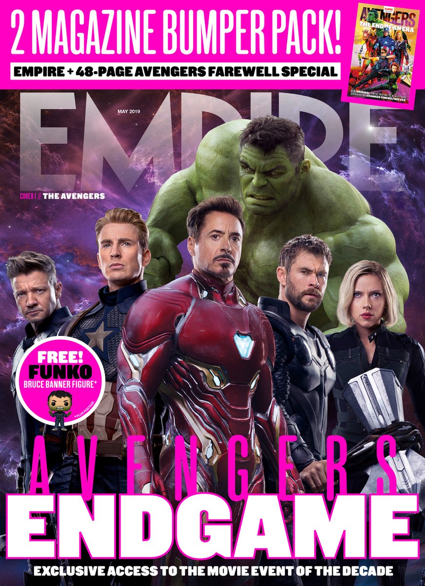 Avengers: Endgame – le cover ufficiali di Empire Magazine