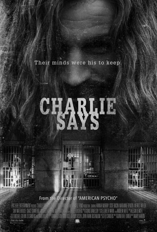 Charlie Says: locandine ufficiali del film di Mary Harron