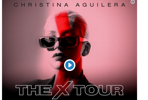 Christina Aguilera, The X Tour: concerti in Europa (ma nessuna data in Italia)