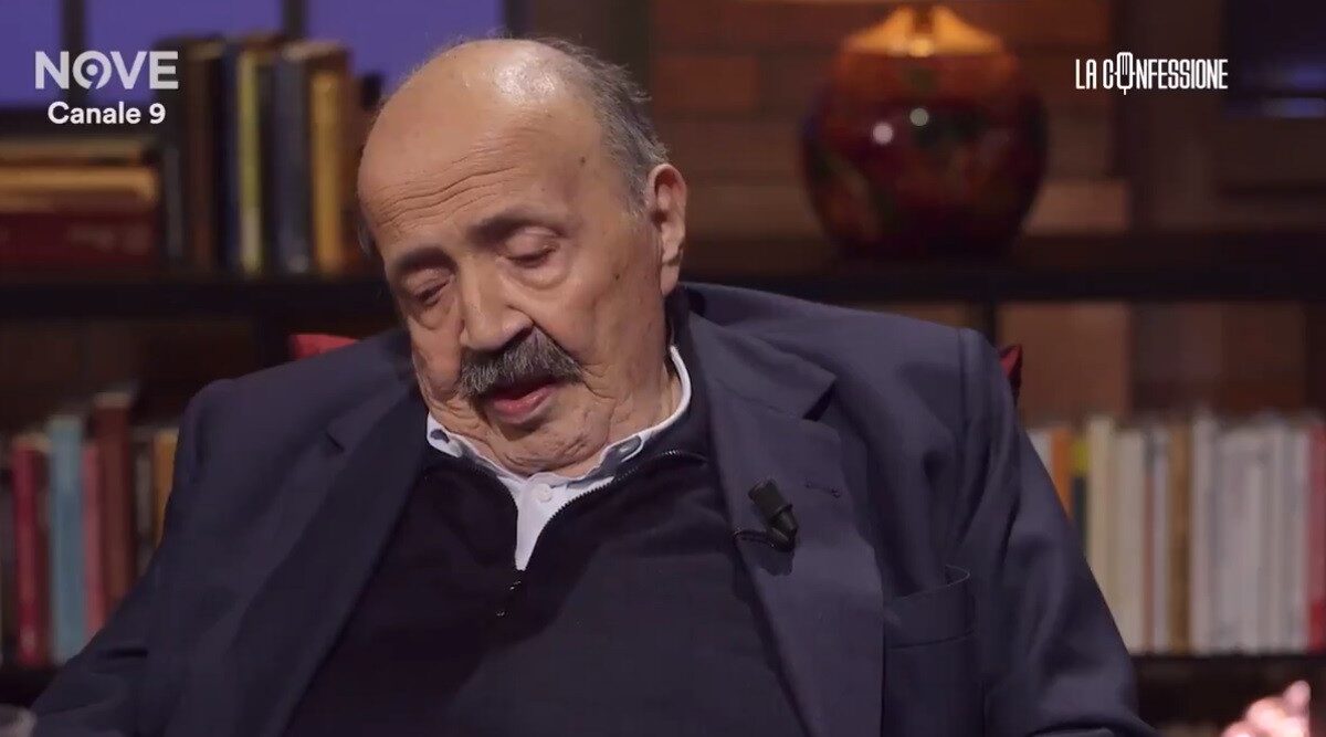 La Confessione (a metà), nell’intervista a Costanzo nessun riferimento a Proietti