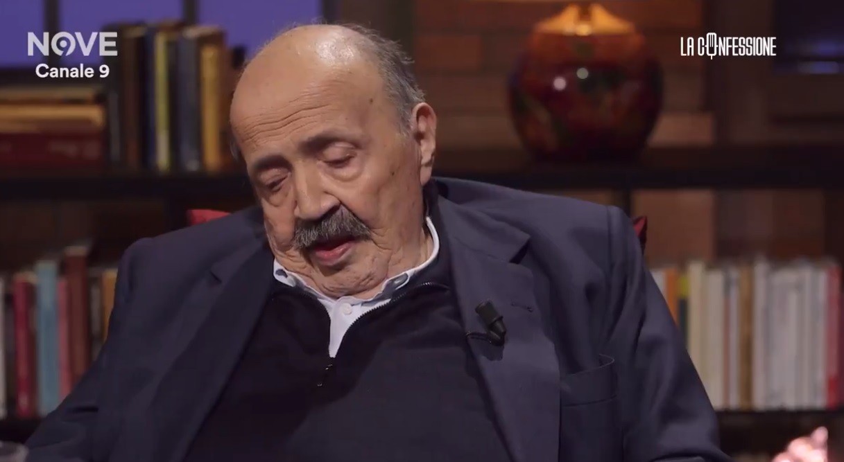 La Confessione (a metà), nell’intervista a Costanzo nessun riferimento a Proietti