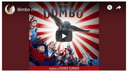 Elisa, Bimbo Mio: ascolta la canzone colonna sonora di Dumbo
