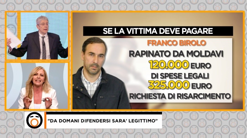 Fuori dal coro, lite tra Giordano e Costamagna. Il conduttore le chiude per due volte il microfono