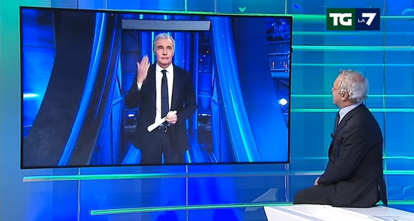 Mentana a Giletti: “Ho letto che abbiamo litigato…”